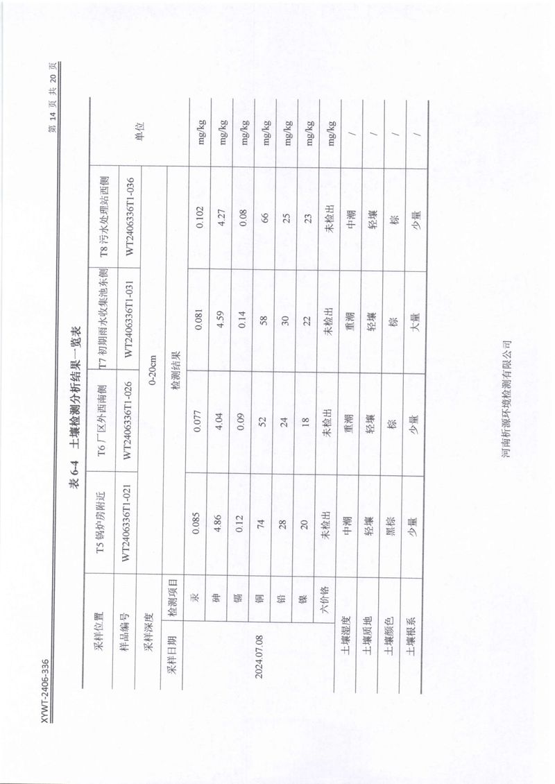 新鄉(xiāng)市三鑫科技有限公司土壤和地下水檢測報告-16
